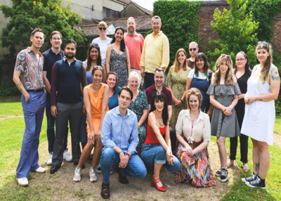Photograph of the GWCU team